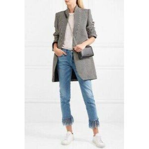 3 x 1 Jeans Fringe Straight Crop Stella Sz 27